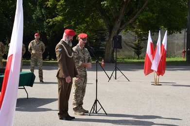 Pożegnanie z mundurem